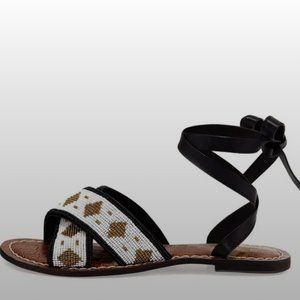 Sam Edelman Luisa Beaded Wrap Sandal
